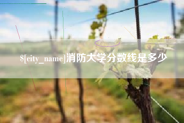 苏州消防大学分数线是多少