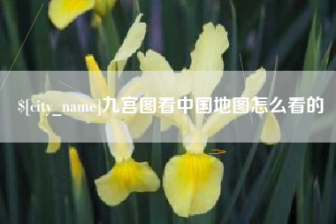 苏州九宫图看中国地图怎么看的