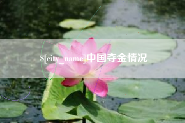 苏州中国夺金情况