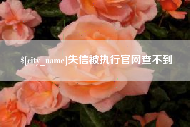 苏州失信被执行官网查不到