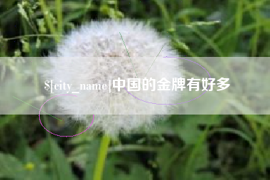 苏州中国的金牌有好多