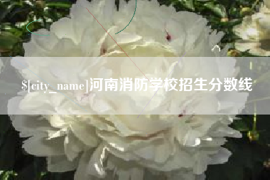 苏州河南消防学校招生分数线