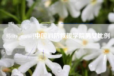 苏州中国消防救援学院男女比例