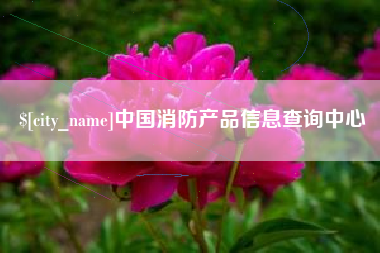 苏州中国消防产品信息查询中心