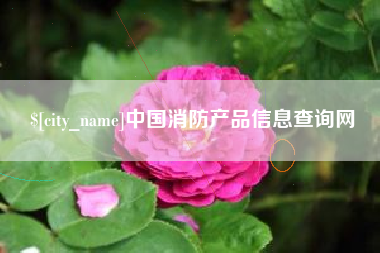 苏州中国消防产品信息查询网