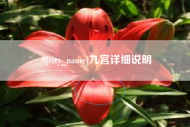 苏州九宫详细说明