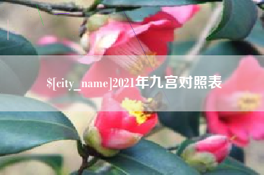 苏州2021年九宫对照表